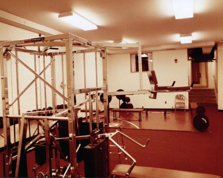 Kline Center, Myers Weight Room, c.1980