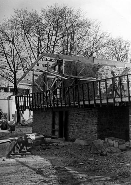 McKenney Hall, construction, c.1973