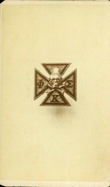 Kappa Sigma Fraternity Pin, 1872