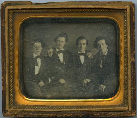 Group of students, c.1855