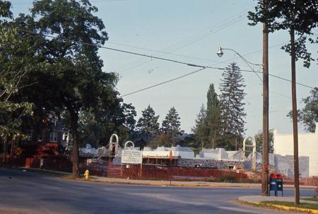 Dana Hall construction, 1965
