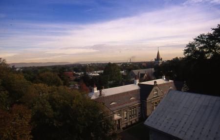 Tome Scientific Building from above, 1994