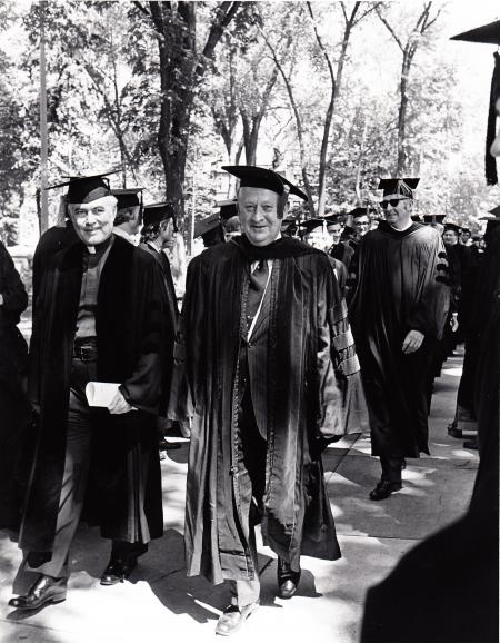 Academic Procession at Commencement, 1977