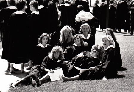 Students at Baccalaureate, 1987