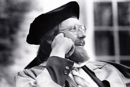 Professor Ferre at Convocation, 1972