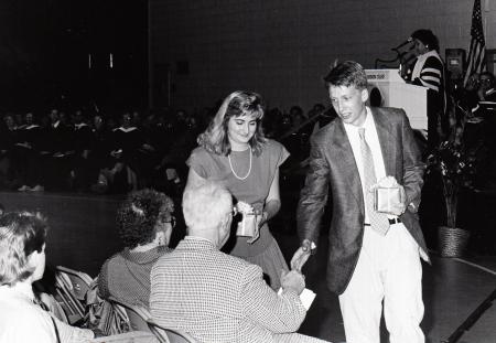 Sophister at Convocation, 1989