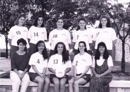 Volleyball Team, c.1985