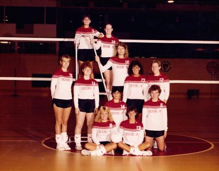 Volleyball Team, 1987