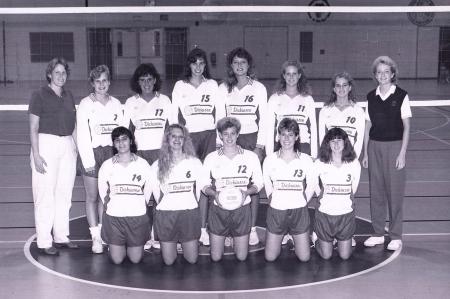 Volleyball Team, 1989