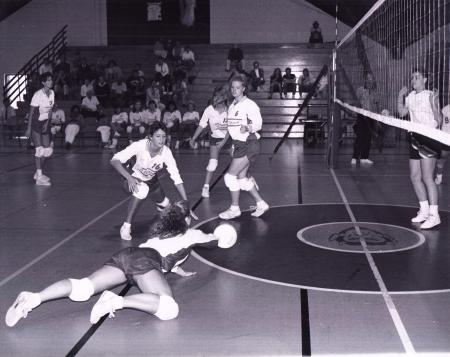 Volleyball game, c.1990