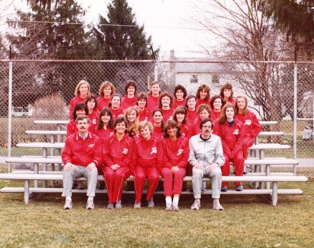 Women's Track Team, 1984