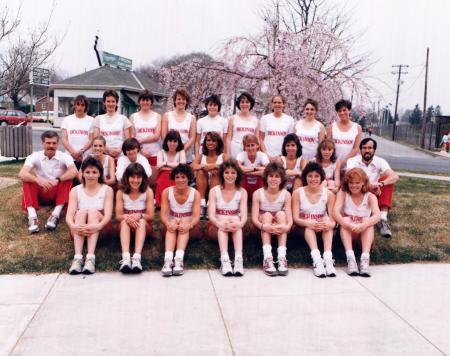 Women's Track Team, 1986