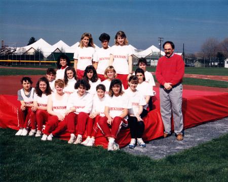 Women's Track Team, 1990