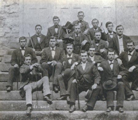 Class of 1881, c.1877