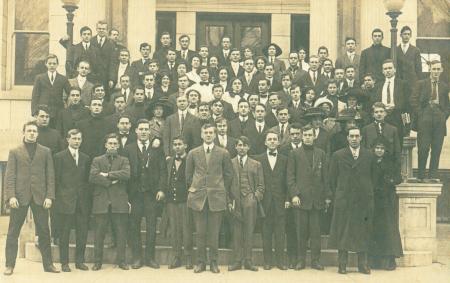 Class of 1914 as freshmen, 1911