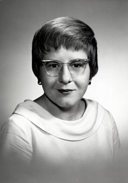 Barbara T. Wishmeyer (Stevens), c.1960