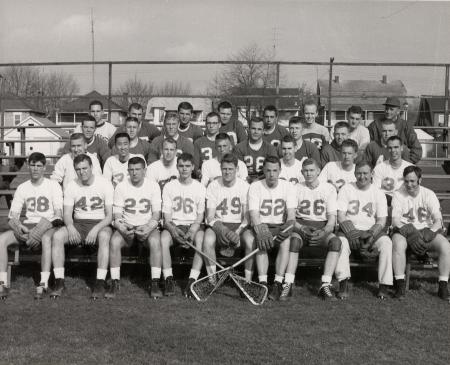 Men's Lacrosse Team, 1960