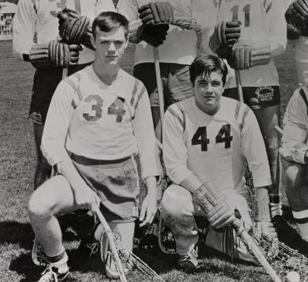 Two Lacrosse Players, 1967