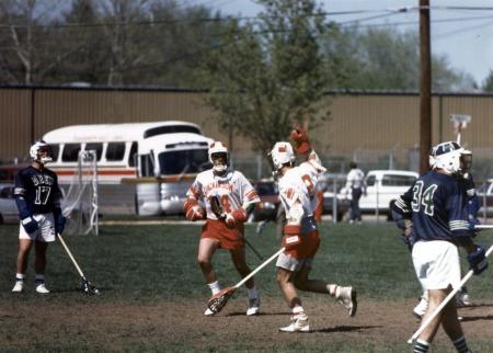 Men's Lacrosse game, 1988