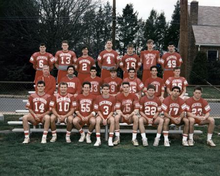 Men's Lacrosse Team, 1989