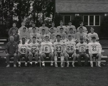 Men's Lacrosse Team, 1991