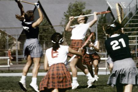 Women's Lacrosse game, 1986