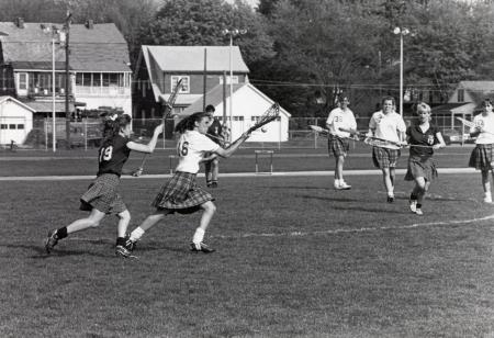 Women's Lacrosse game, 1989