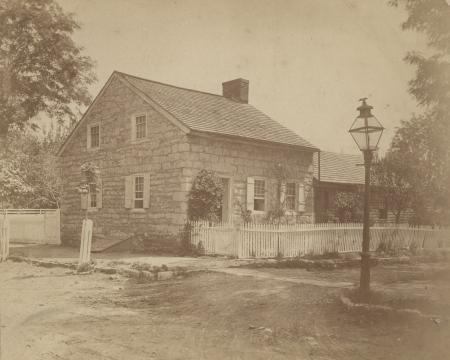 George Murray's home, c.1885