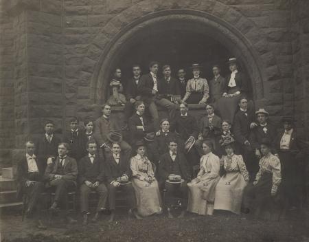 Prep School students, 1898