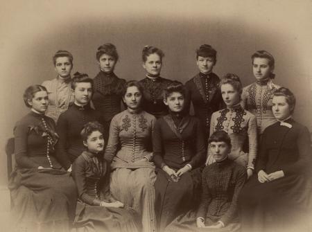 Female students, 1887