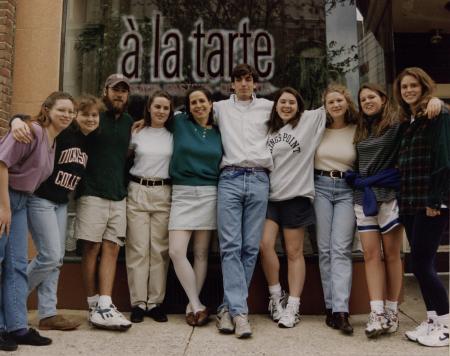 English 404 students, 1995