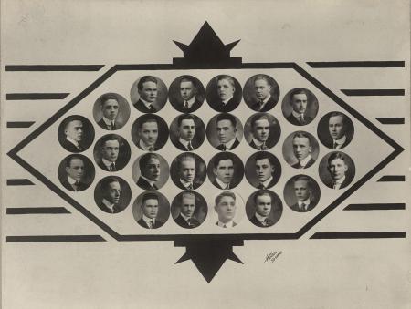Phi Kappa Psi brothers, 1916