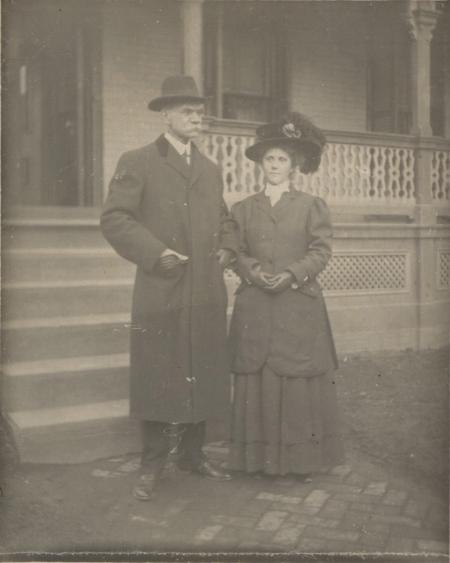 James and Mary Morgan, c.1890