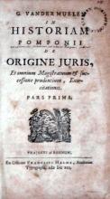 In Historiam Pomponii De Origine Juris, Et omnium Magistratuum...