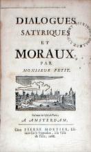 Dialogues Satyriques Et Moraux
