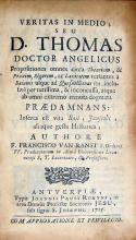 Veritas in Medio; Seu D. Thomas Doctor Angelicus Propositiones omnes...