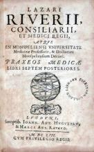 Praxeos Medicae Libri Septem Posteriores