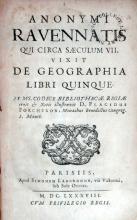 Anonymi Ravennatis Qui Circa Saeculum VII. Vixit De Geographia Libri Quinque