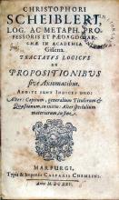 Tractatvs Logicvs de Propositionibus sive Axiomatibus