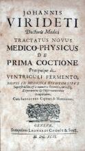 Tractatus Novus Medico-Physicus De Prima Coctione Praecipuéque de Ventriculi Fermento