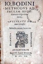 Methodvs Ad Facilem Historiarum cognitionem; Accvrate Denuo recusa...