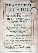 Tractatvs Ethici: Sive Commentarii In Aliqvot Aristotelis Libros...