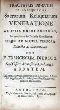 Tractatus Praevius De Antiquissima Sacrarum Reliquiarum Veneratione...