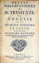 Breves Observationes de SS. Trinitate, de Angelis et de Homine Integro Et Lapso