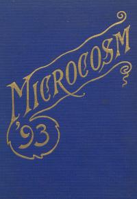 Microcosm yearbook for 1891-92