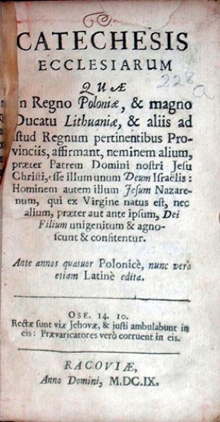 Catechesis Ecclesiarum Quae In Regno Poloniae...