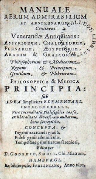 Manuale Rerum Admirabilium Et Abstrusarum...