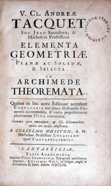 Elementa Geometriae.nova Editione