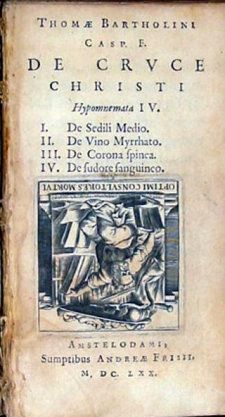 De Crvce Christi Hypomnemata IV