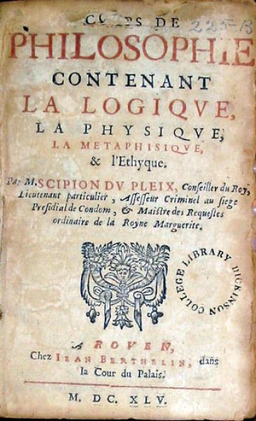 Corps De Philosophie Contenant La Logiqve, La Physiqve...